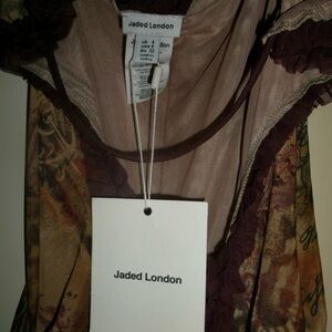 NWT Jaded London Fatale Maxi Dress in Sunrose